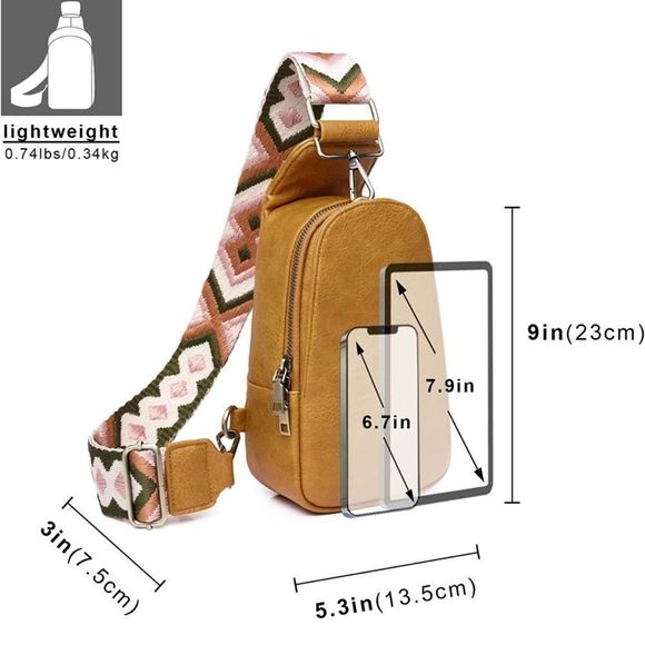 Boho Crossbody Purse Satchel - Picture 6 of 8